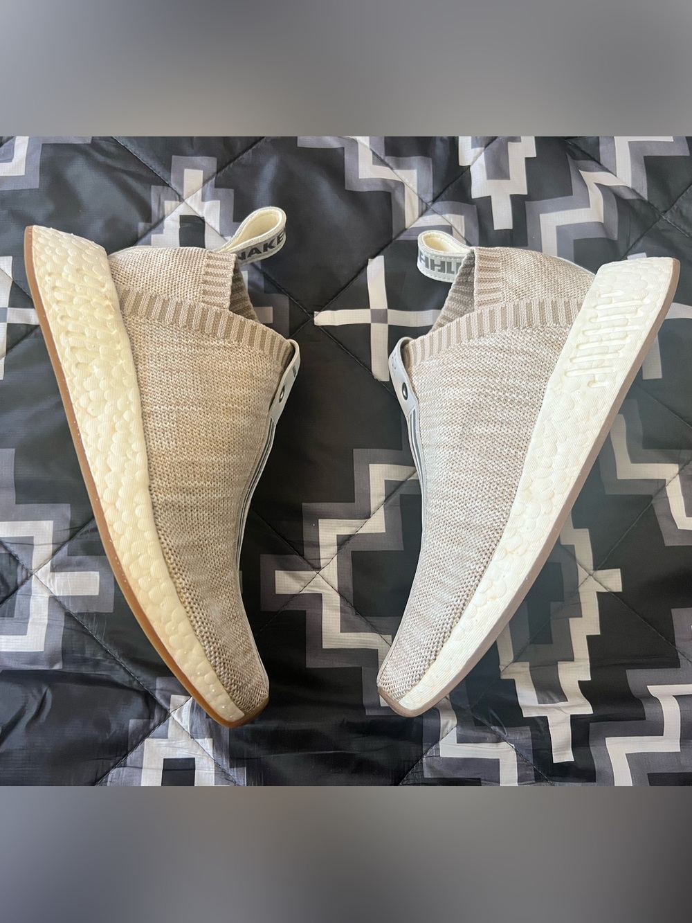 Adidas NMD CS2 Primeknit Kith x Naked Sandstone